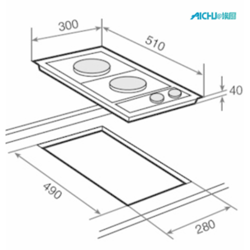 Teka Built-in Service 2 Burner