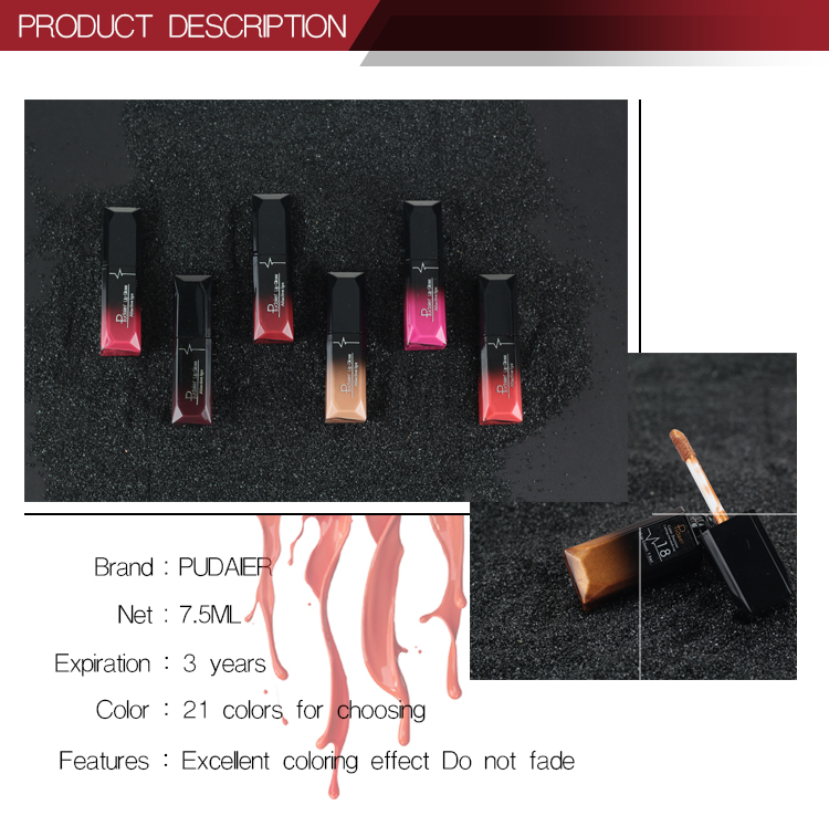 OEM Matte Lipgloss Private Label Make Colorful Lipgloss Lipliner Set