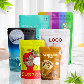 Pre Rolled Zipper Bag Packing