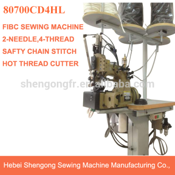 80700CD4HL double needle four thread jumbo bag sewing machine