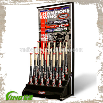 Baseball Bat, Metal Display Stand, Shop Display rack