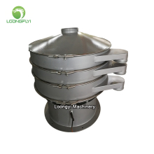 Loongyi dry peanut powder coating sieving machine
