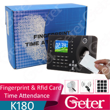 Biometric Fingerprint Time Recording