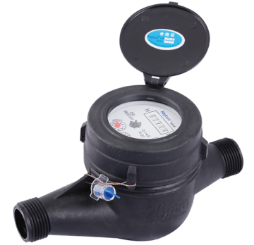 Rotary wing dry water meter plastic