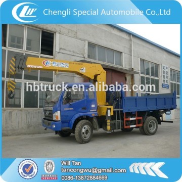 Manufacturer price 4 ton small truck crane