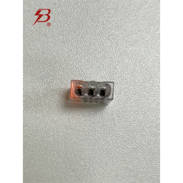 mini push in wire connector for panel light
