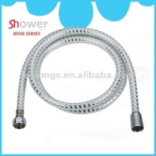 Leelongs 1.5m Silver Thread Shower PVC Hose