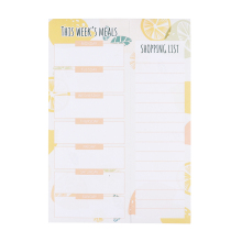 Weekly Meal Menu Planner Personalized Paper Notepad