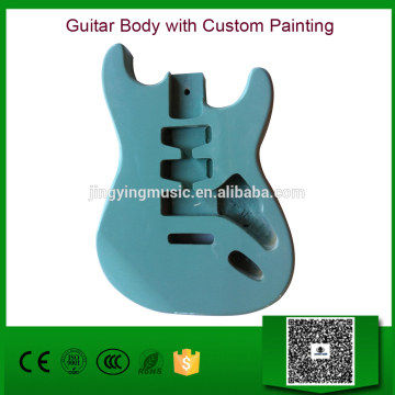 Guitar Body with Custom Painting