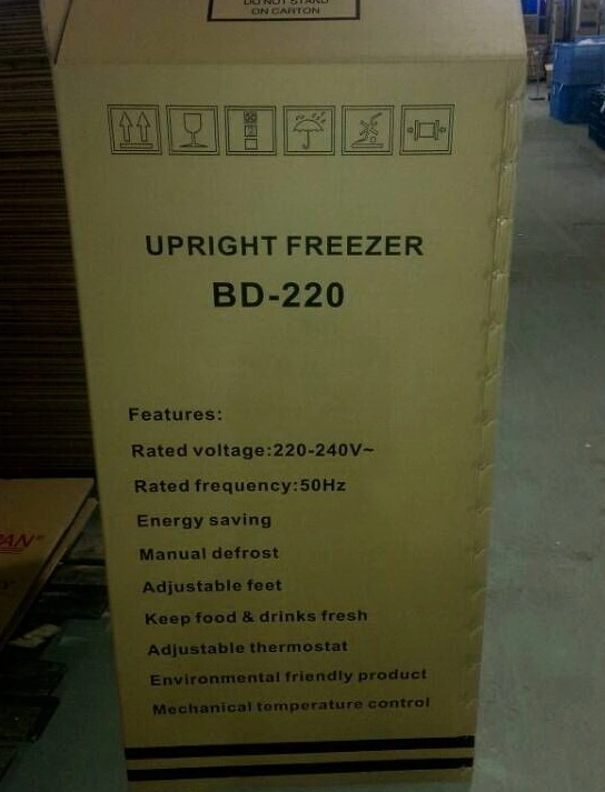 a+Energy Class No Frost Freezing Quickly Upright Freezer