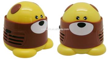 Mini dog shape desk vacuum cleaner