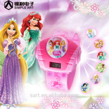 6 Images Projector LCD Kid Watch