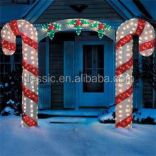 Commercial and Residential Outdoor LED Candy Cane Archway Christmas Light Displays