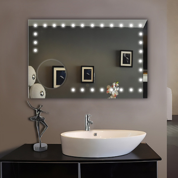 TV fuction Smart mirror LED lighted bathroom Mirror