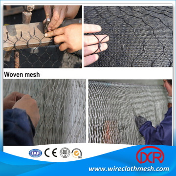 Zoo mesh, Stainless steel zoo rope mesh fence (factory)