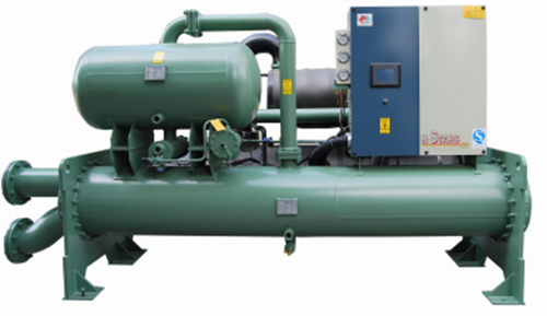 Water-cooled screw chiller unit