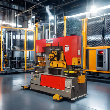 Q35Y Small CNC Hydraulic Ironworker Punching Machine