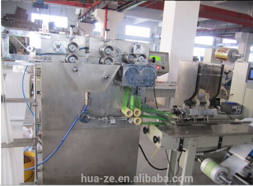 Wet napkin packaging machine