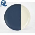 Hot selling moderne splice kleur keramische servies set: