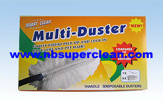 multipurpose household colorful static duster refill with color box
