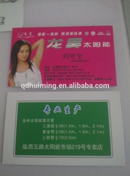 hot sell UV spot Printing Business cards/ name cards