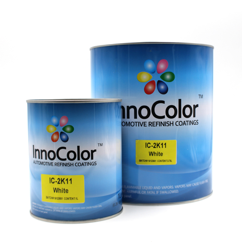 Innocolor 2K دهان سيارات أبيض ألوان طلاء السيارات