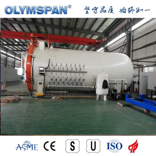 ASME standard carbon fiber material treatment autoclave