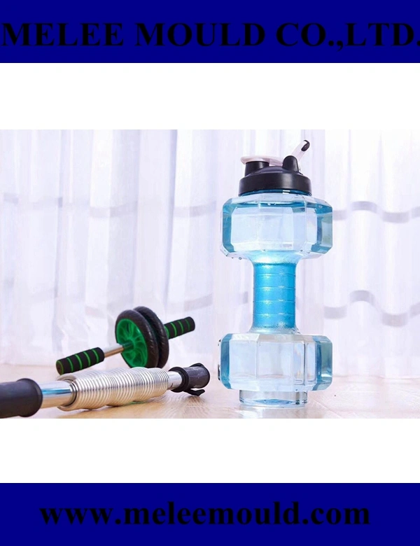 Melee Dumbbell Shape Bike Sport Plastic Water Bottle
