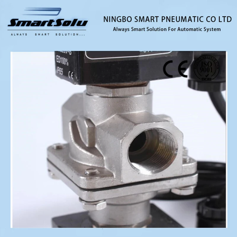 Stainless Steel Double Explosion-Proof Solenoid Valve