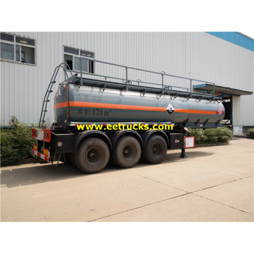 Reboques do transporte de 18000L 20MT H2SO4