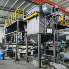 Waste lithium battery recycling production line