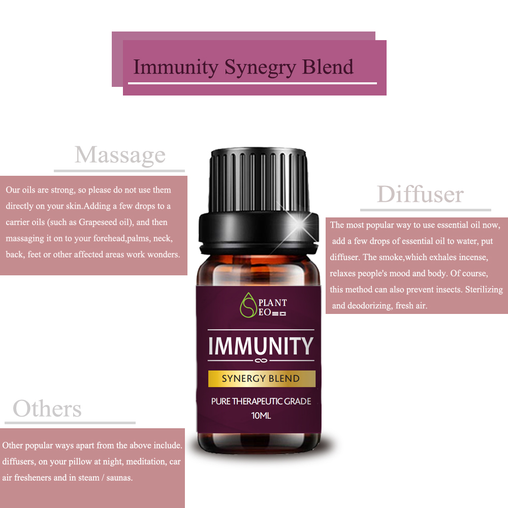 private label immunity blend oil massage oil bodycare