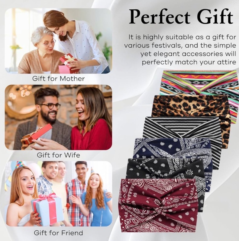 Non-Slip Wide Elastic Headband