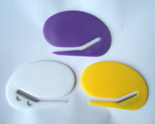 Plastic Ellipse Oval Envelope Letter Opener