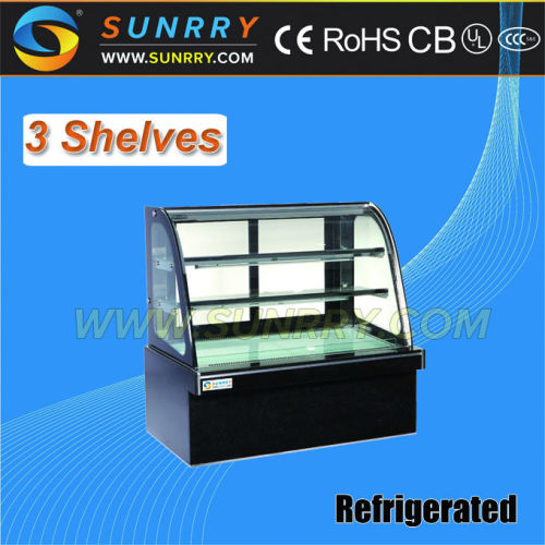 Bakery Cake Showcase/Cake Showcase Chiller/Refrigerator Cake Showcase (SY-CS374A SUNRRY)