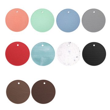 Customized Round Heat Resistant Silicone Pad Coaster