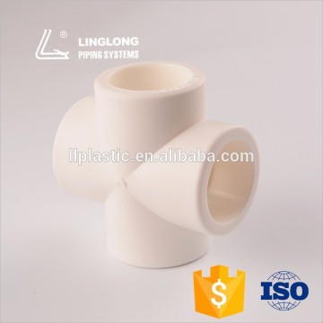 4 way tube cross connector pipe fitting supplies