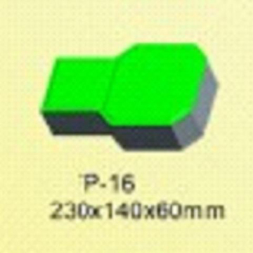 pavement stone 230*140*60mm QT4-30 brick machine