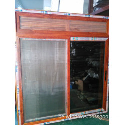 Ukuran Standar Frosted Kaca Geser Jendela Dengan Jendela Ventilasi Bossgoo Com