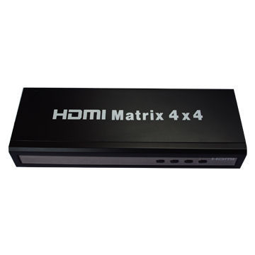 HDMI? 4 x 4-Matrix, 1,080 Pixels Resolution, Supports Uncompressed Audio LPCM