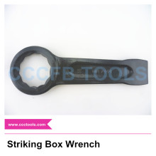 High Quality 45# Steel Slugging Ring Spanner,size 30mm 40 CR Striking Box Wrench,Hammer Ring Spanner