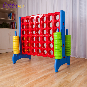 Outdoors Jumbo Connect Four Game: Betta Supersized Plastic Acrylic Outdoor Edition