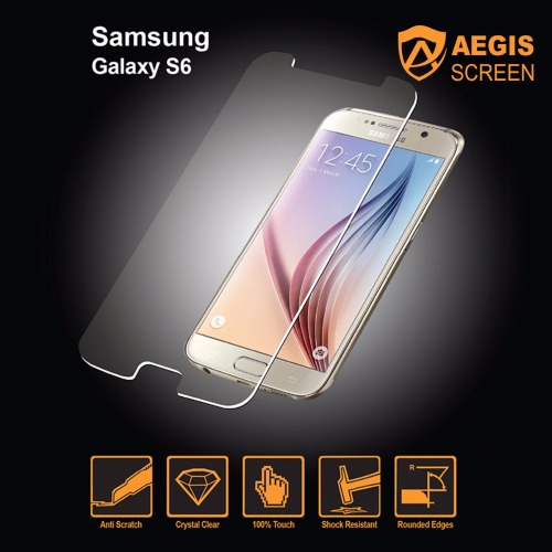 for Samsung S6 tempered glass screen protector, transparent screen protector