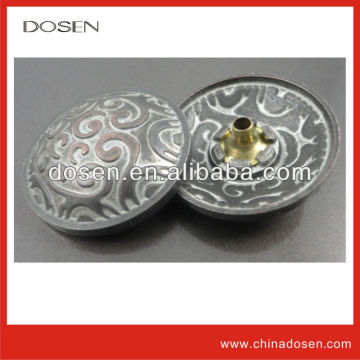 wholesale 20mm customized buttons,nickel free clothing snaps