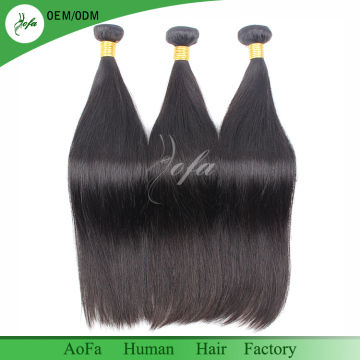 Best Quality Natural Hair Natural Straight Brazilian Hair Weft