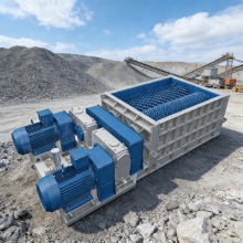 Durable Double Roll Crusher for Crushing Applications
