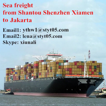 Von Shantou bis Jakarta Ocean Freight Shipping Agent