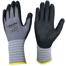 ENKERR Micro foam nitrile glove 15G nylon glove