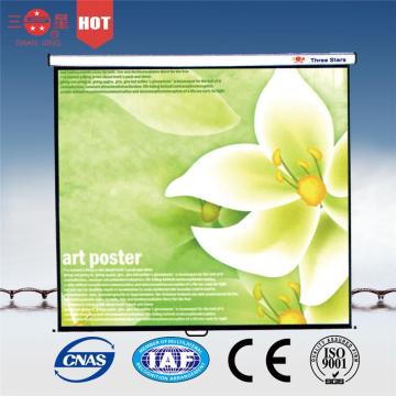 Portable Waterproof Wall Mount Electric Projector Screen