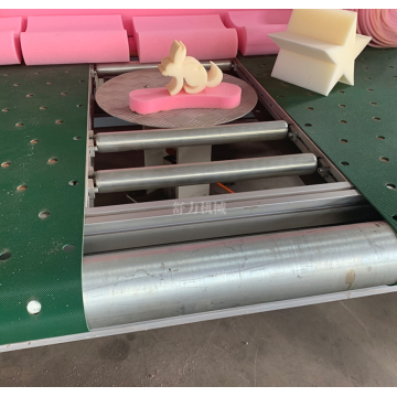 Sponge cutting machine for production of sponge products
